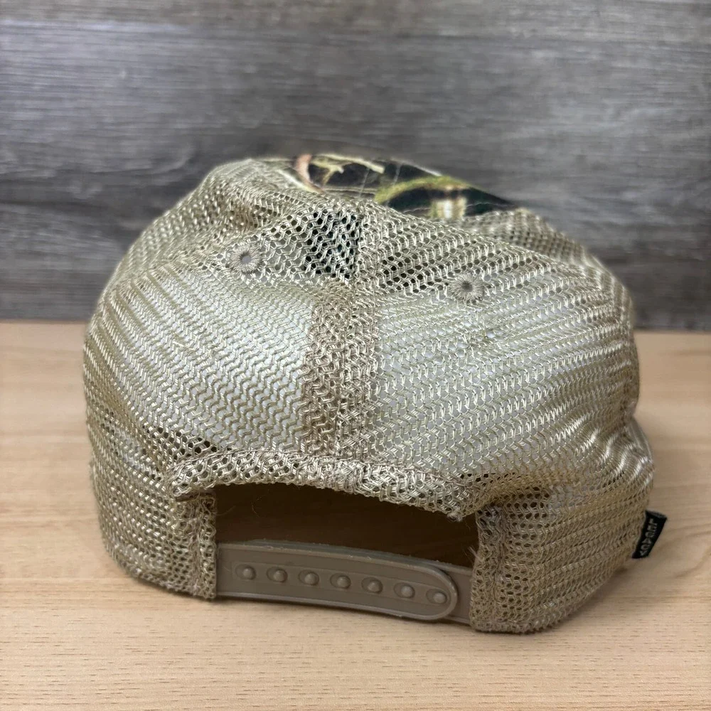 Grand‎ Marais Hat Cap Snapback Brown Camo North Shore Minnesota Outdoors